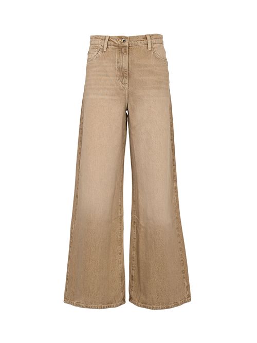 Jeans a vita bassa in denim con relaxed fit Patrizia Pepe | 8P0715 D124B840